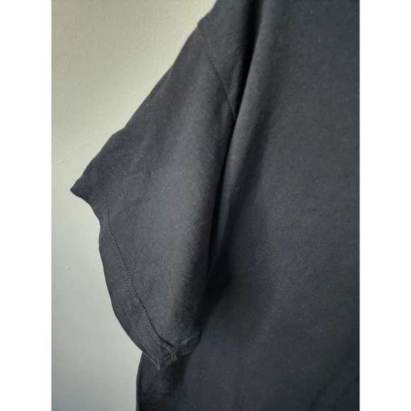 VTG NWT Hooters Owl Skull Graphic Print Black T-Shirt Men's XL Rare - Picture 9 of 16